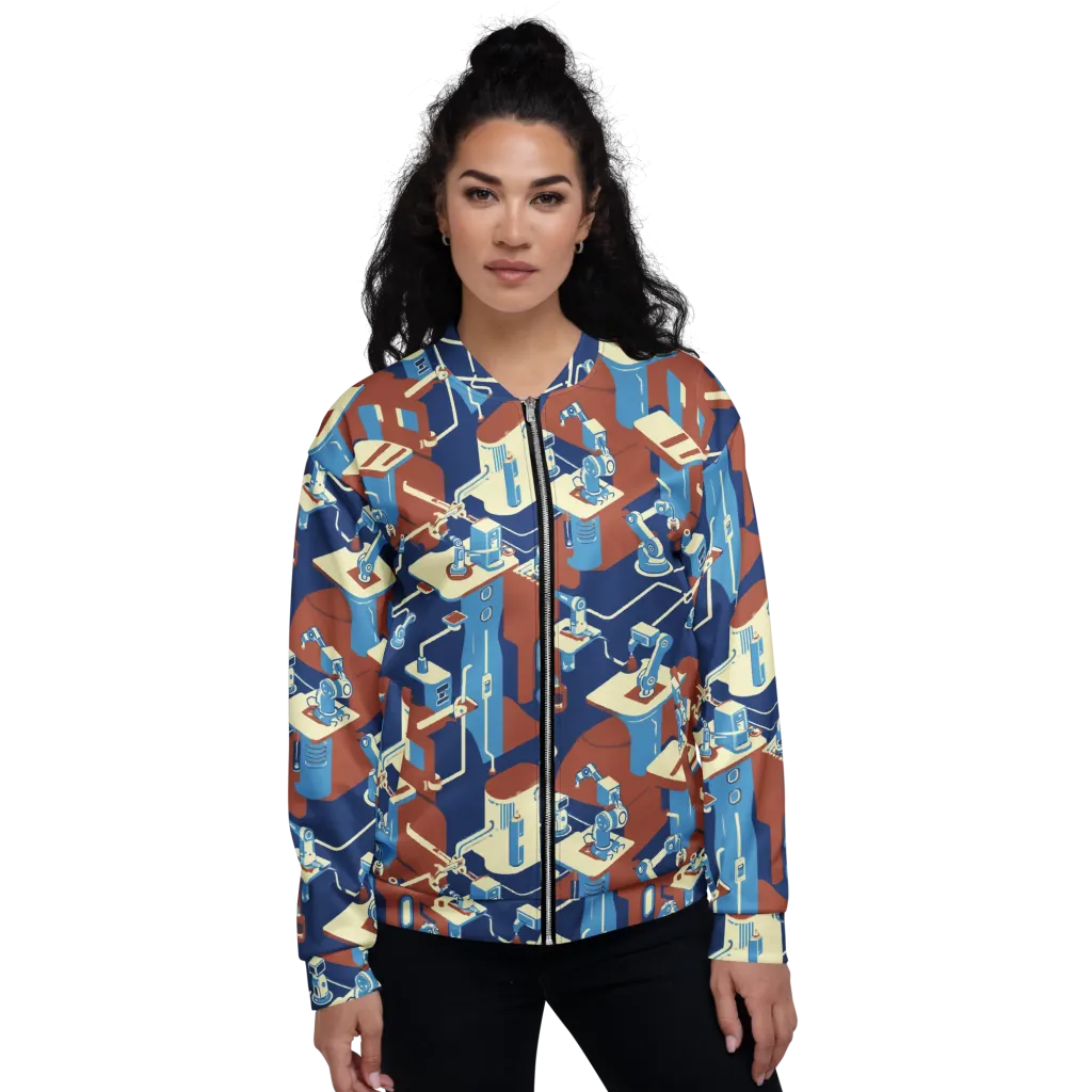 Automata Atelier on Bomber Jacket — Front
