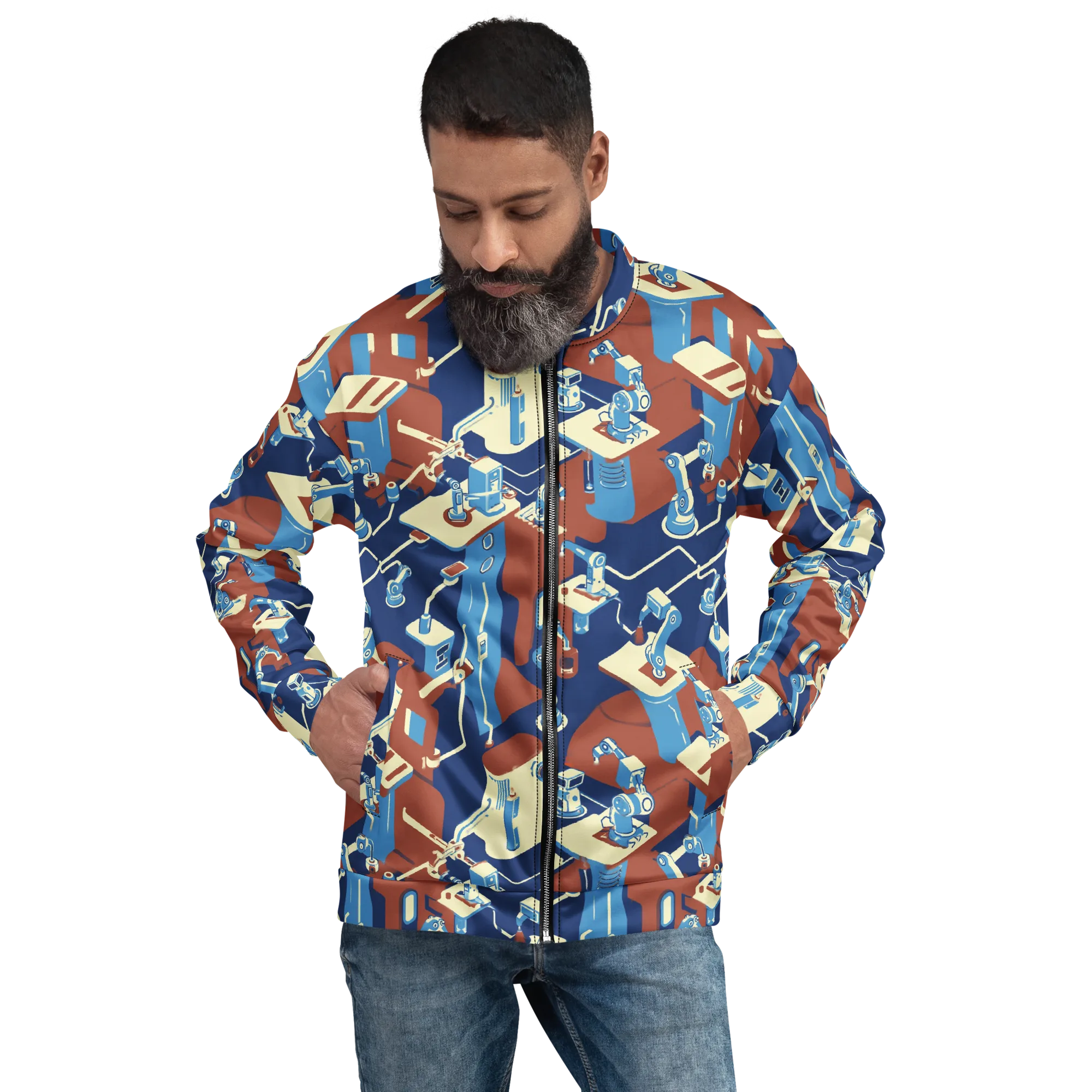 Automata Atelier on Bomber Jacket — Front