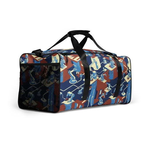 Automata Atelier on a Duffle Bag