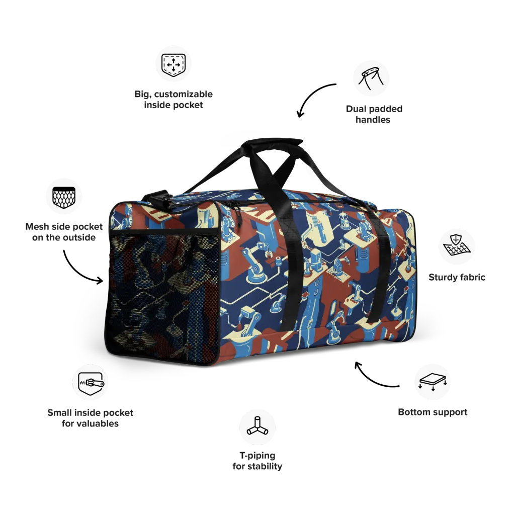 Automata Atelier on Duffle Bag — Right Front