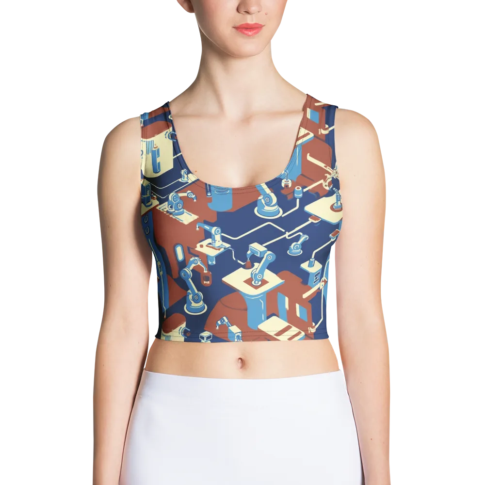 Automata Atelier on Crop Top — Front