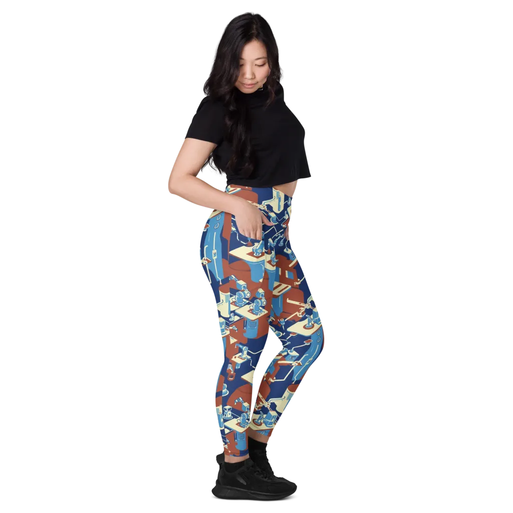 Automata Atelier on Leggings with Pockets — Right