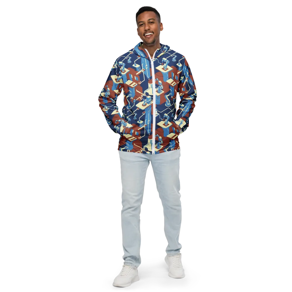 Automata Atelier on Men's Windbreaker — Front