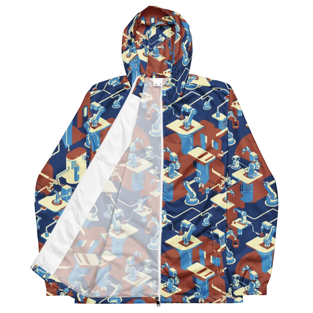 Automata Atelier on Men's Windbreaker — Front