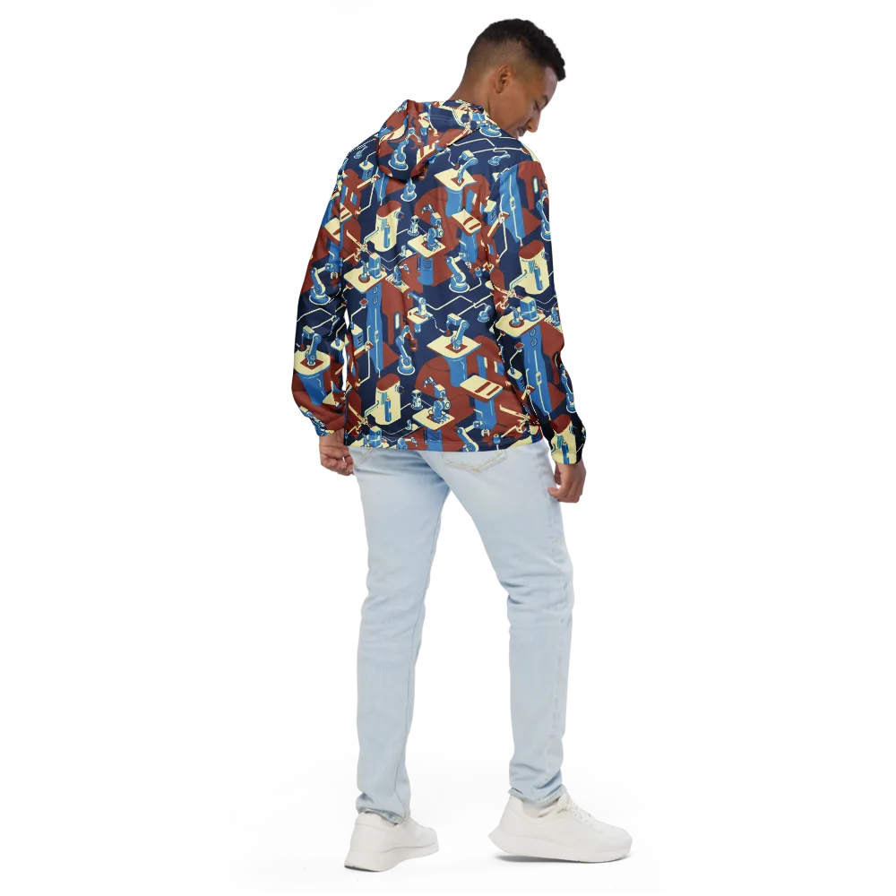 Automata Atelier on Men's Windbreaker — Back