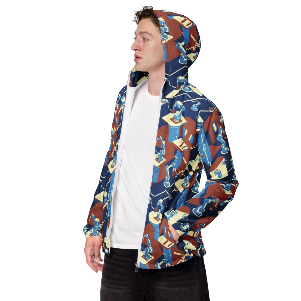 Automata Atelier on Men's Windbreaker — Left Front