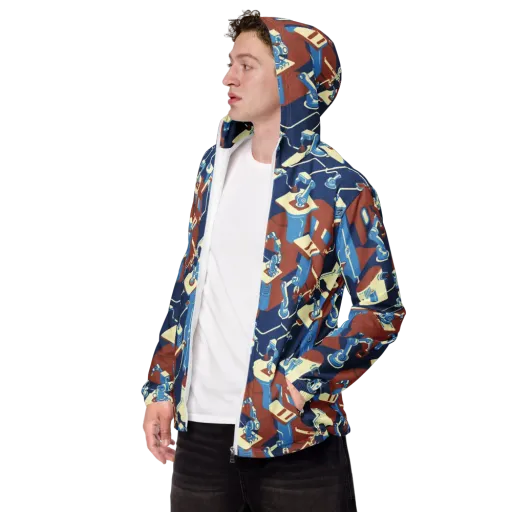 Automata Atelier on a Men's Windbreaker