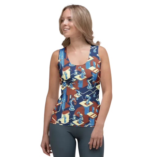 Automata Atelier on a Women's Tank Top