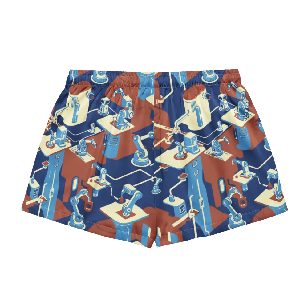 Automata Atelier on Women's Pajama Shorts — Back