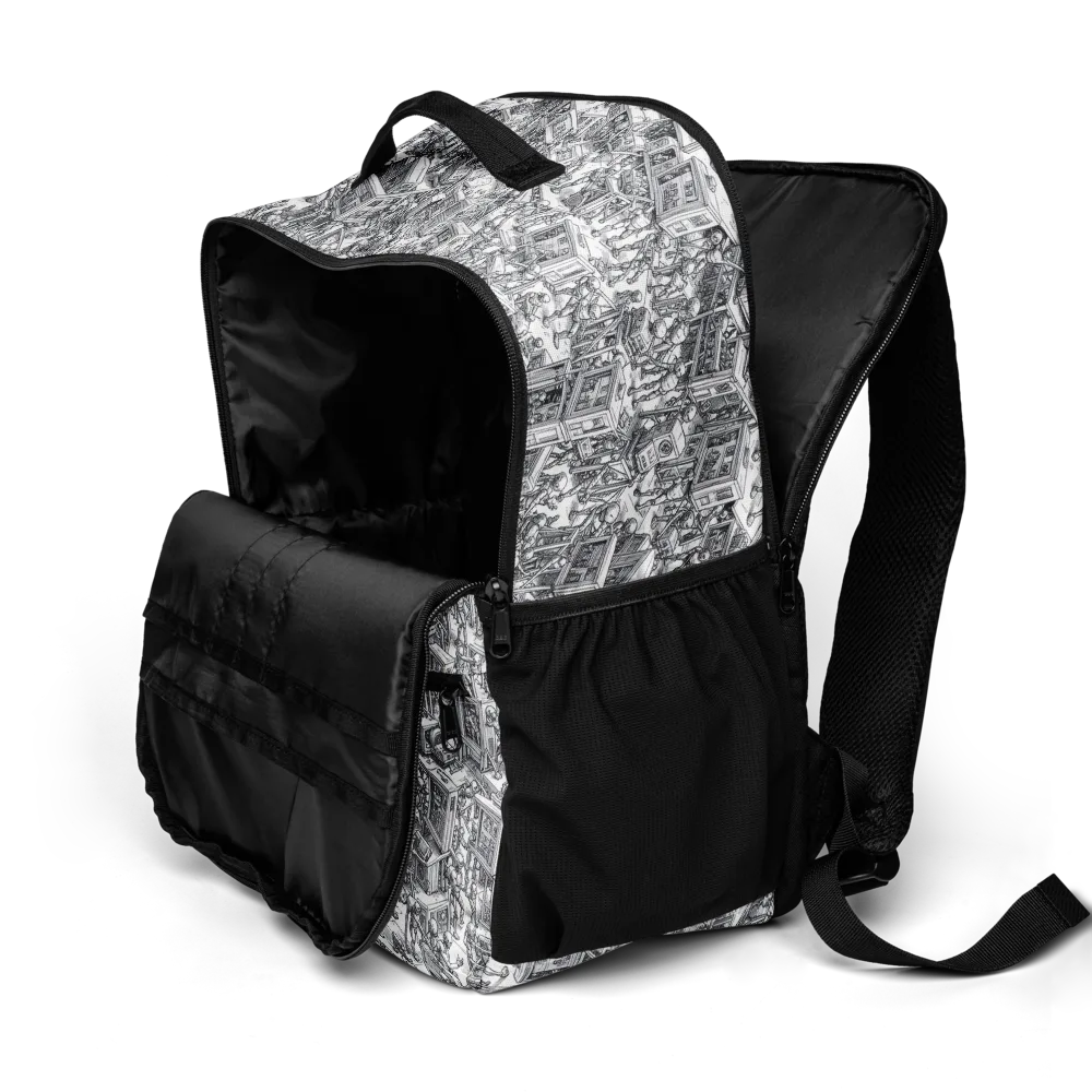 Machina Menagerie on Utility Backpack — Product details 2