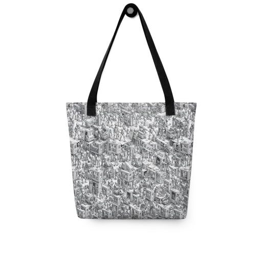Machina Menagerie on a Tote Bag