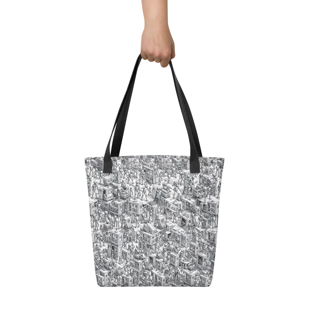 Machina Menagerie on Tote Bag — Front