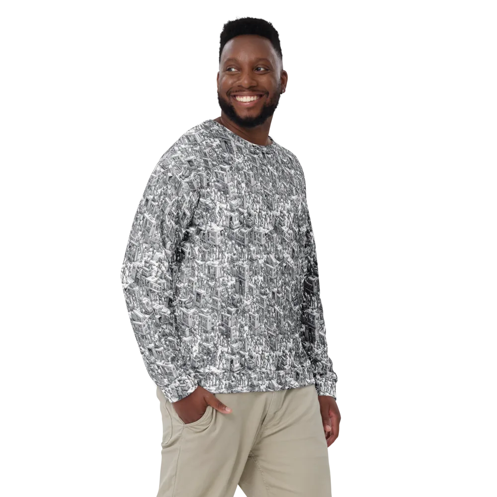 Machina Menagerie on Sweatshirt — Front