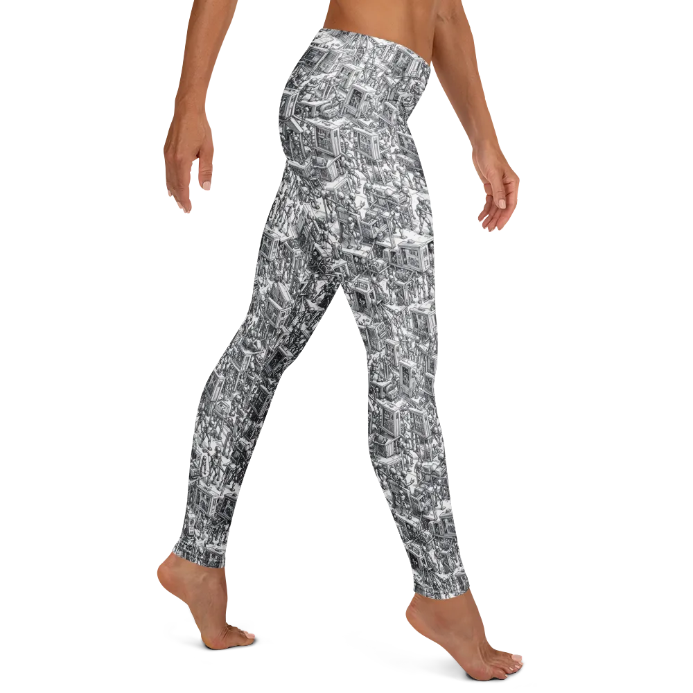 Machina Menagerie on Leggings — Right