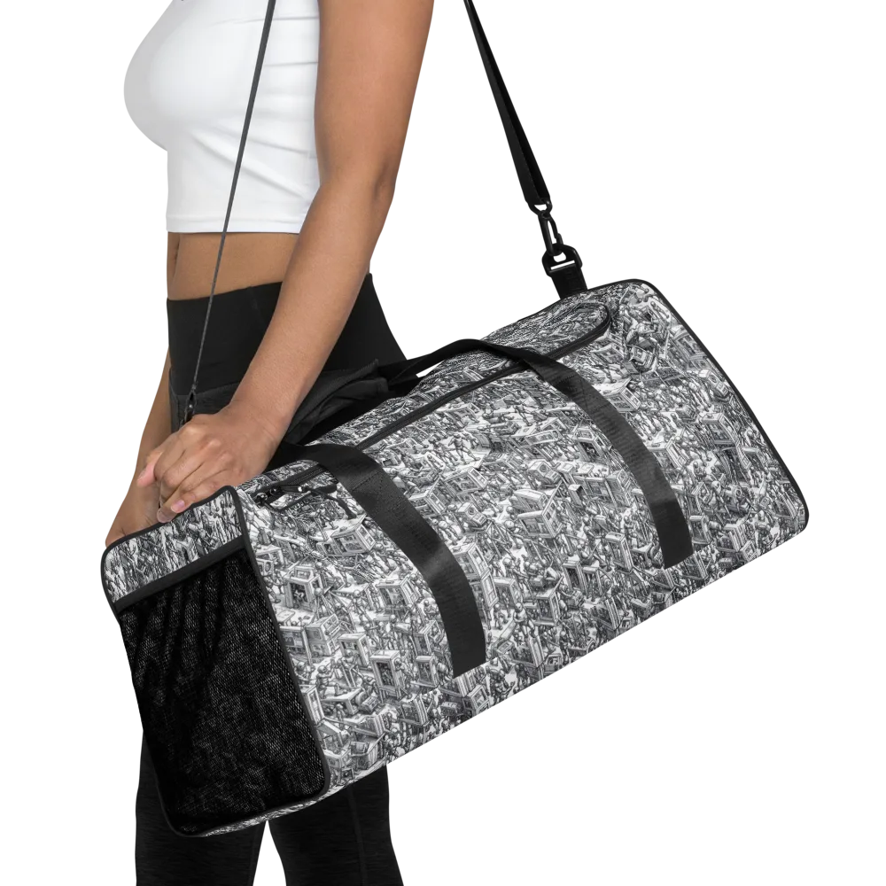 Machina Menagerie on Duffle Bag — Front