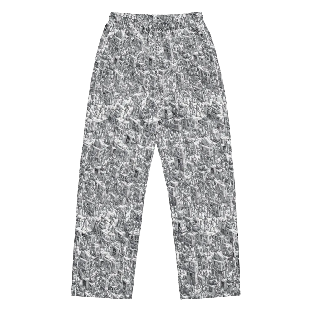 Machina Menagerie on Women's Pajama Pants — Front