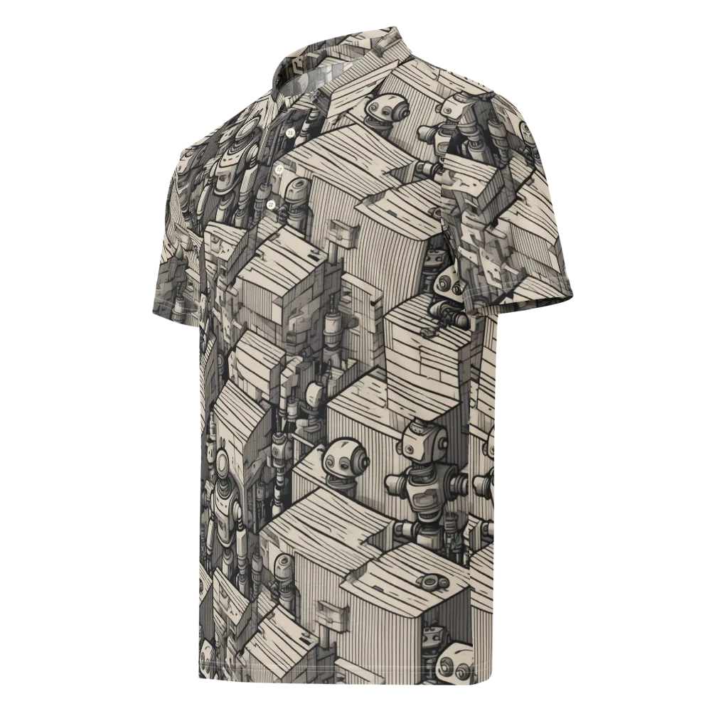 Clockwork Quarter on Men's Slim Fit Polo Shirt — Left Front