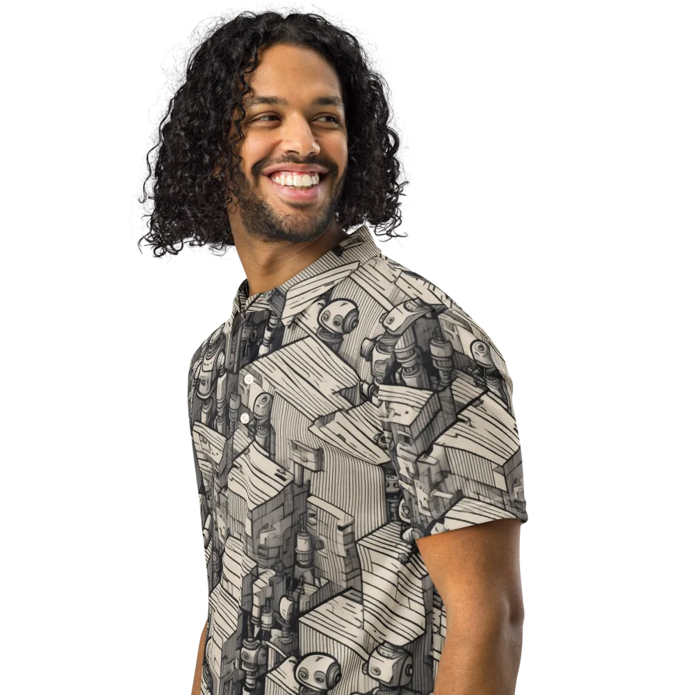 Clockwork Quarter on Men's Slim Fit Polo Shirt — Left Front
