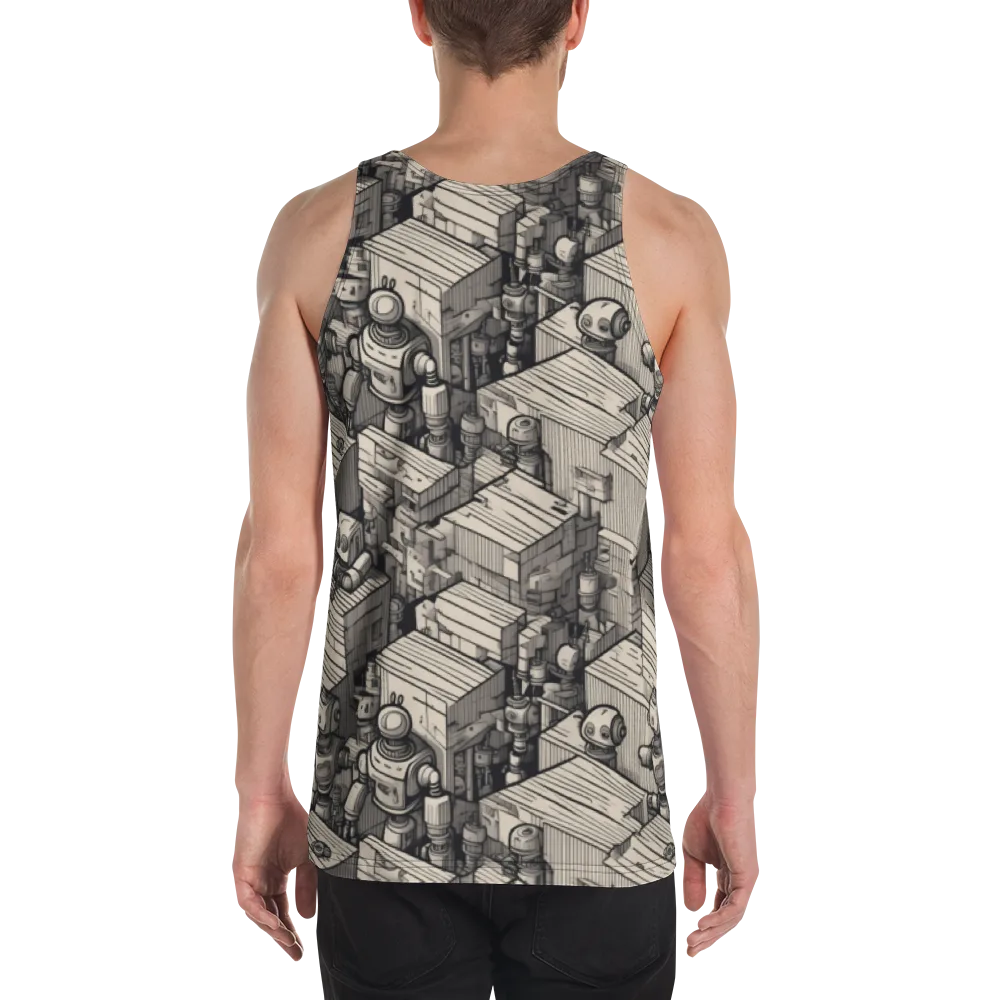Clockwork Quarter on Men's Tank Top — Back
