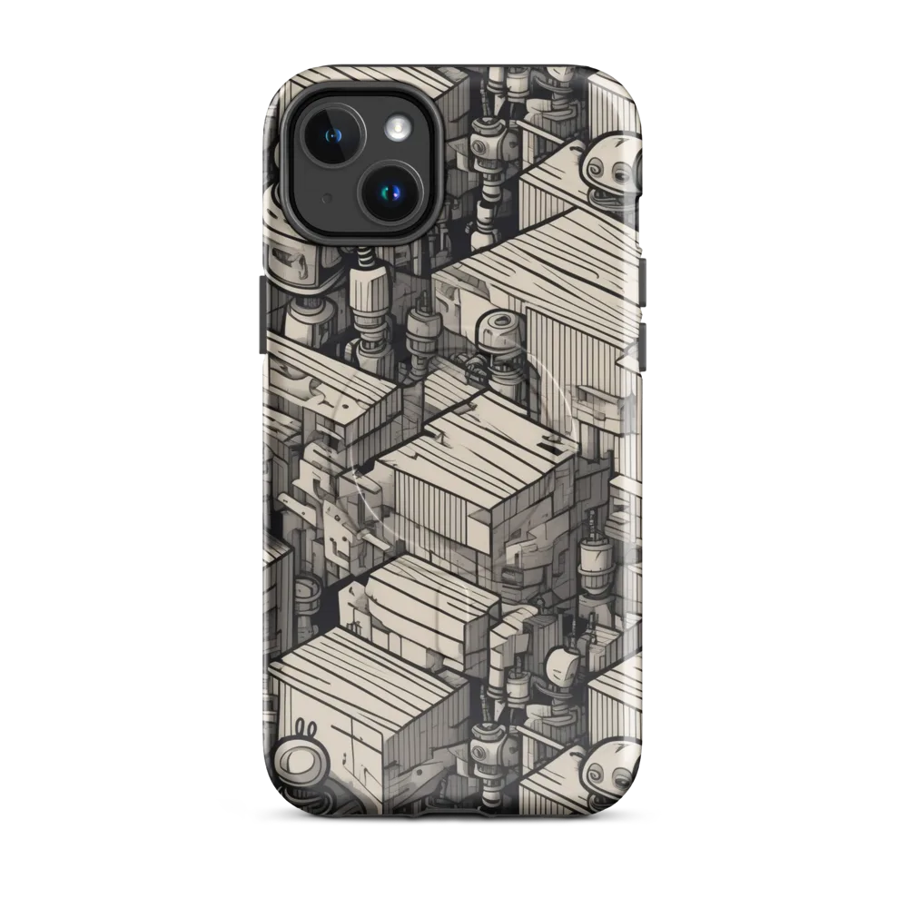 Clockwork Quarter on MagSafe Tough Case for iPhone® — Front