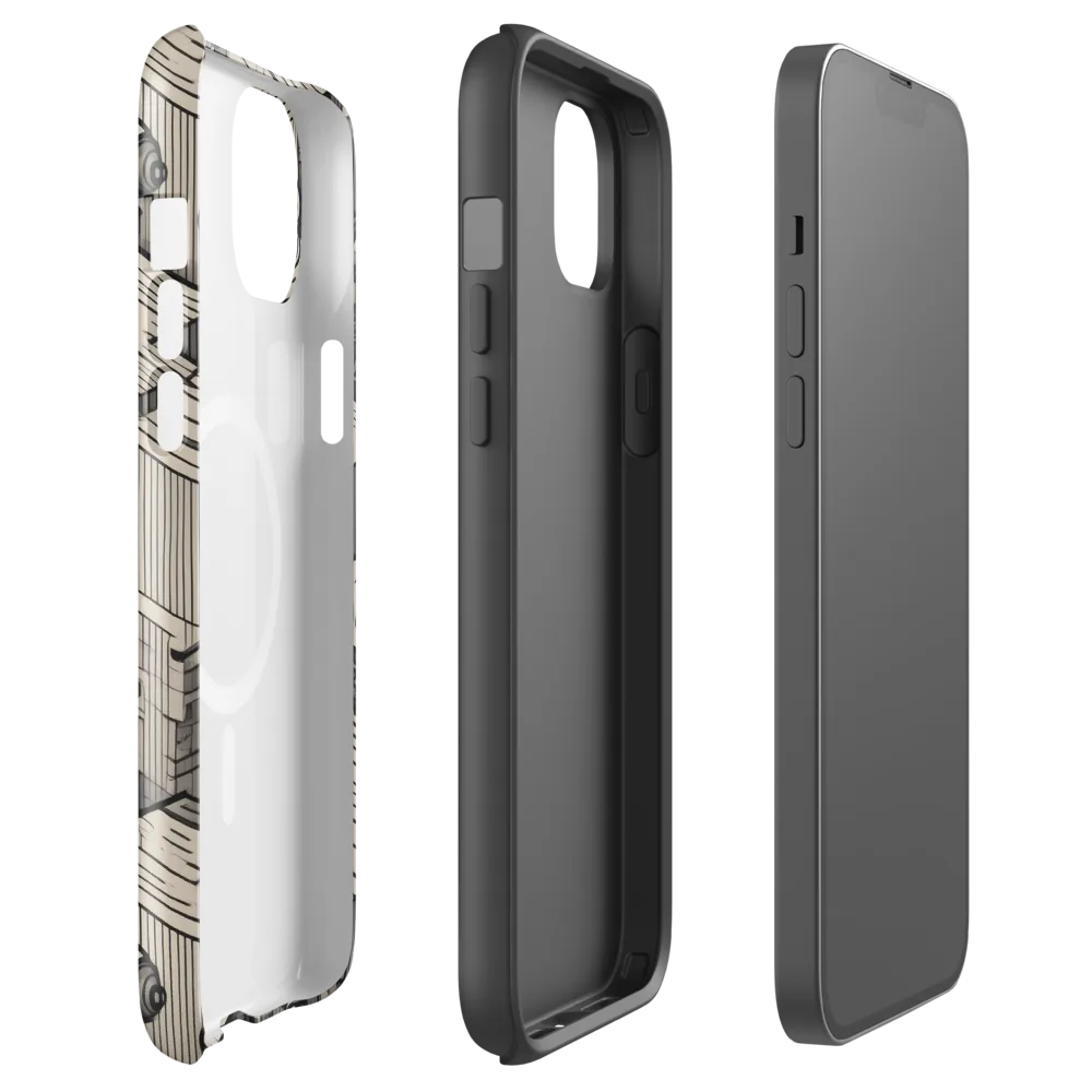 Clockwork Quarter on MagSafe Tough Case for iPhone® — Front