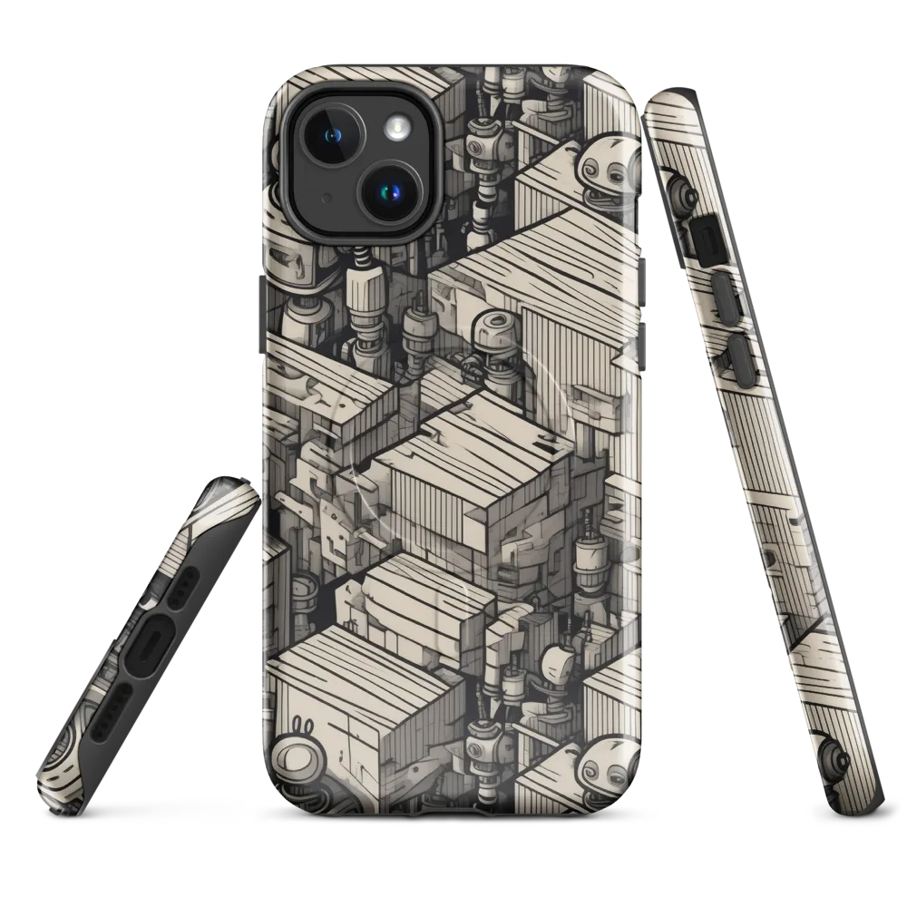 Clockwork Quarter on MagSafe Tough Case for iPhone® — Front