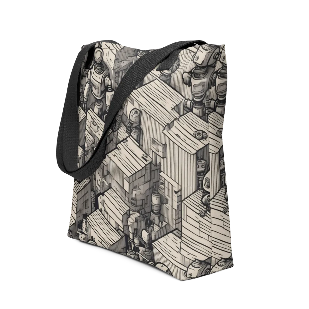 Clockwork Quarter on Tote Bag — Front