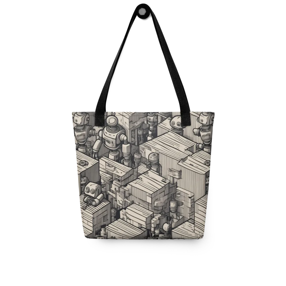Clockwork Quarter on Tote Bag — Front