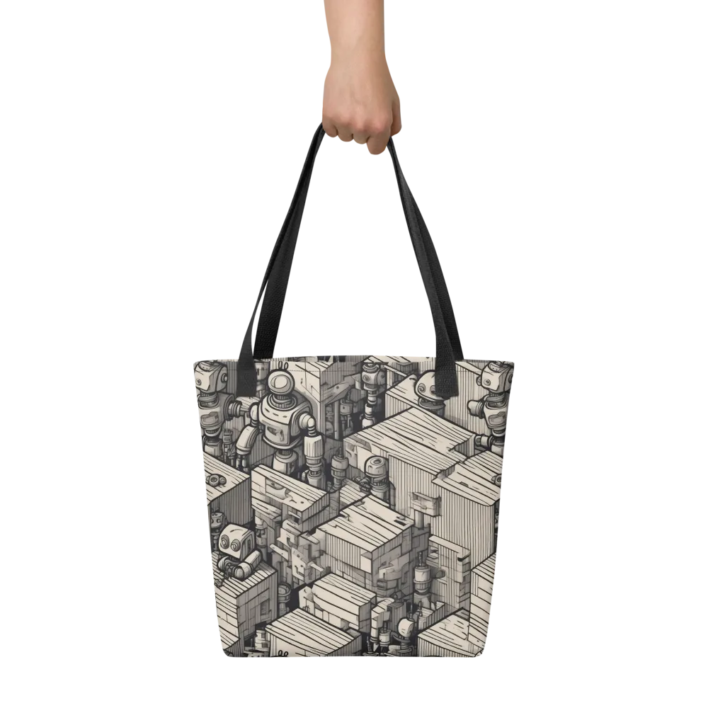 Clockwork Quarter on Tote Bag — Front