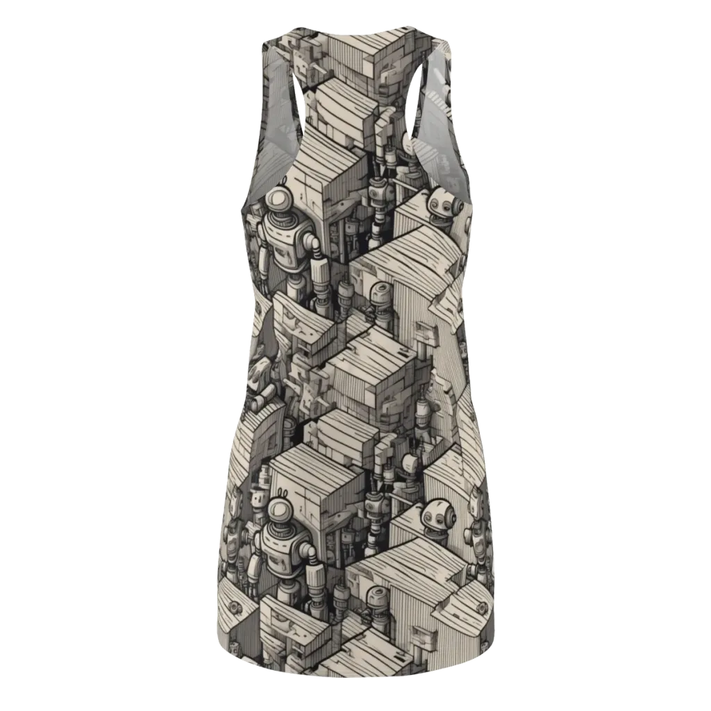Clockwork Quarter on Racerback Dress — Back