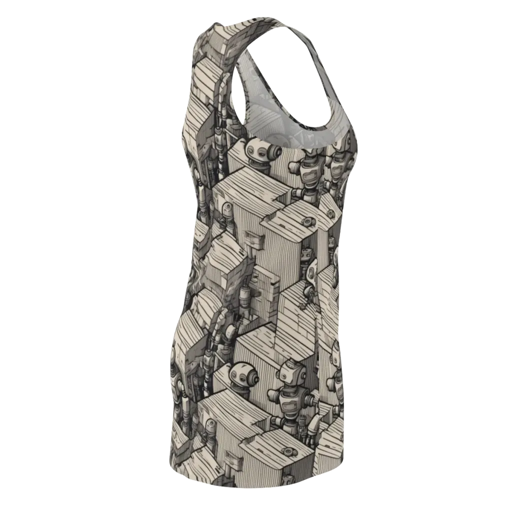 Clockwork Quarter on Racerback Dress — Back Side