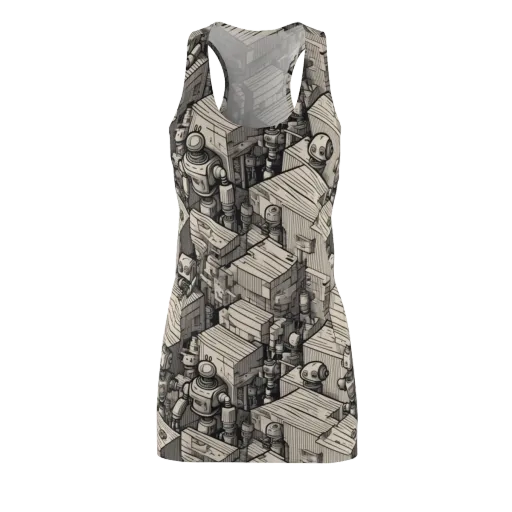 Clockwork Quarter on a Racerback Dress