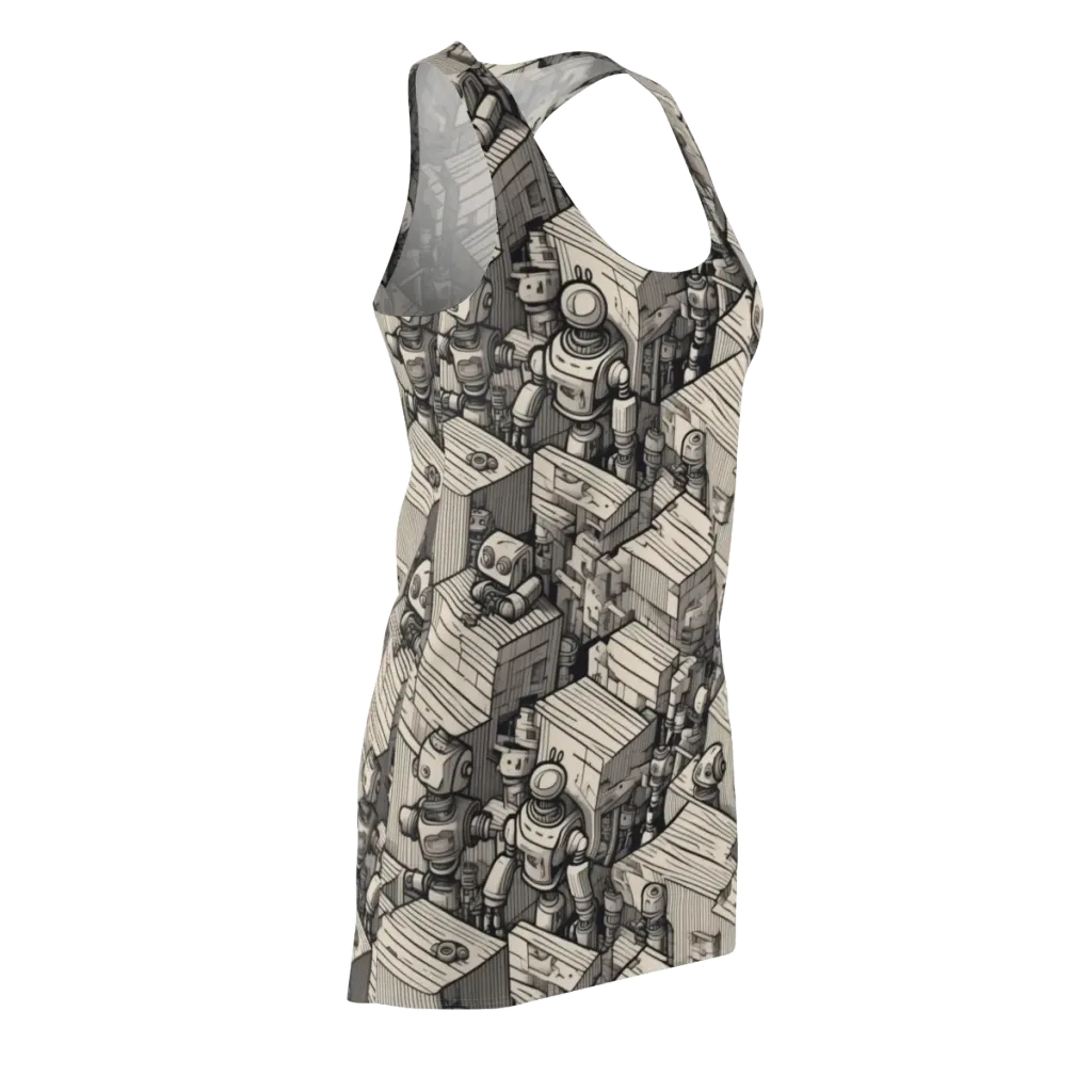 Clockwork Quarter on Racerback Dress — Front Side
