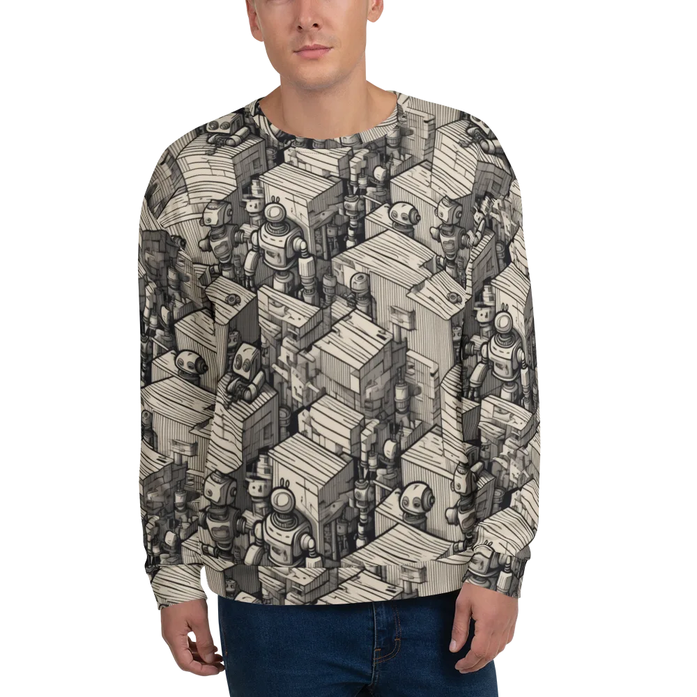 Clockwork Quarter on Sweatshirt — Front