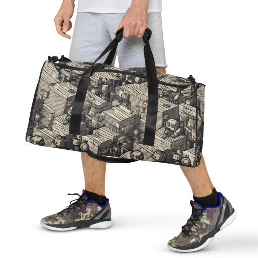 Clockwork Quarter on a Duffle Bag