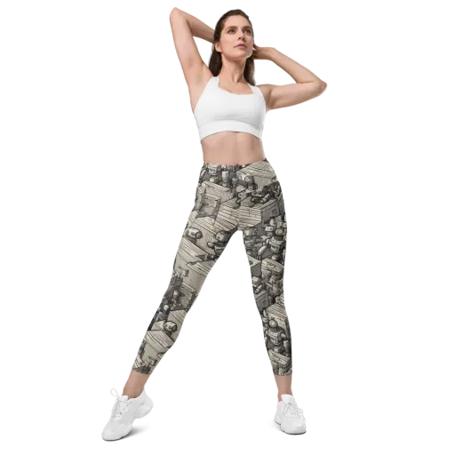 Clockwork Quarter on a Leggings with Pockets