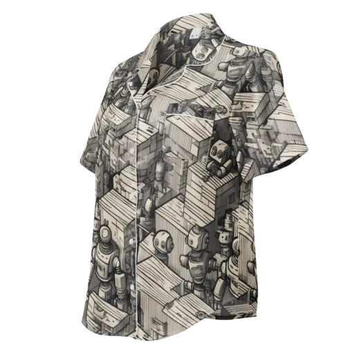Clockwork Quarter on a Women's Short Sleeve Pajama Top