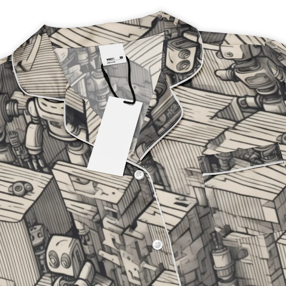 Clockwork Quarter on Women's Short Sleeve Pajama Top — Product details