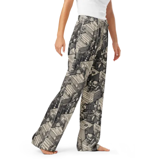 Clockwork Quarter on a Women's Pajama Pants