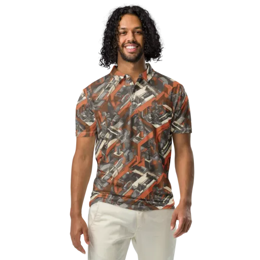 Foundry Flow on a Men's Slim Fit Polo Shirt