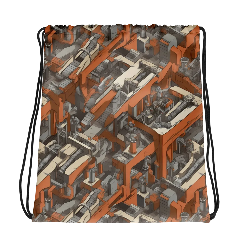 Foundry Flow on Drawstring Bag — Photo