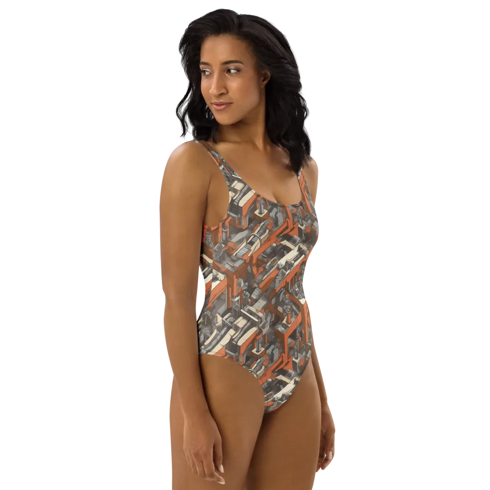 Foundry Flow on One-Piece Swimsuit — Right