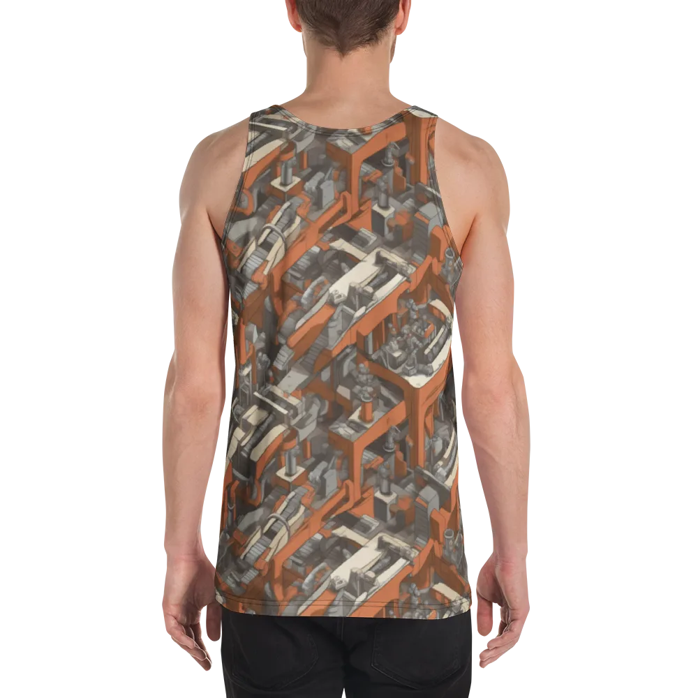 Foundry Flow on Men's Tank Top — Back