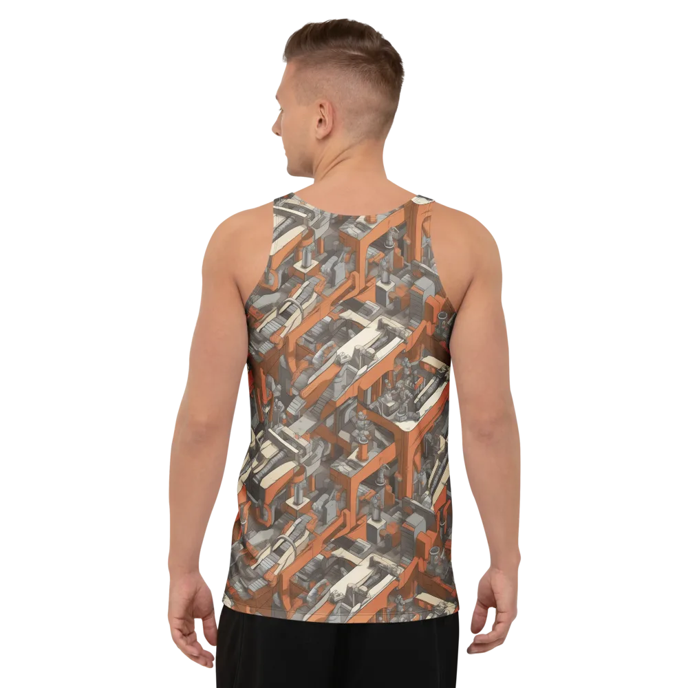 Foundry Flow on Men's Tank Top — Back