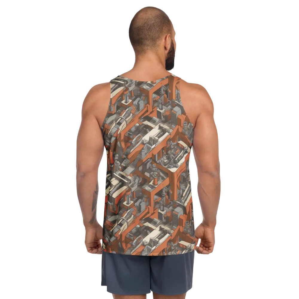 Foundry Flow on Men's Tank Top — Back