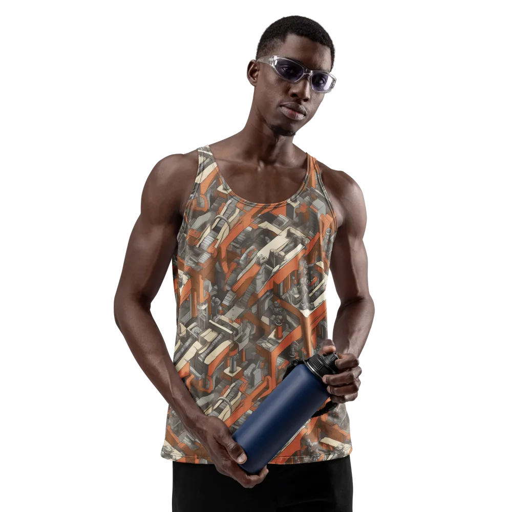Foundry Flow on Men's Tank Top — Front