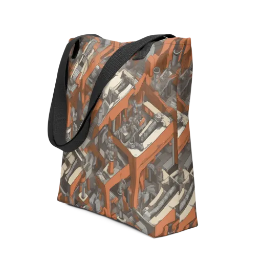 Foundry Flow on a Tote Bag