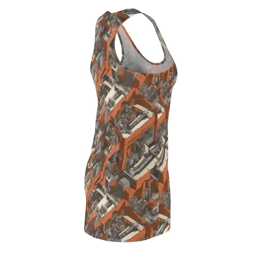 Foundry Flow on Racerback Dress — Back Side