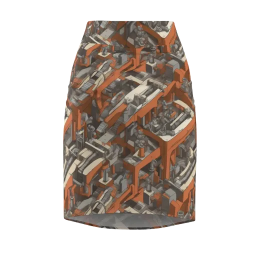 Foundry Flow on a Pencil Skirt
