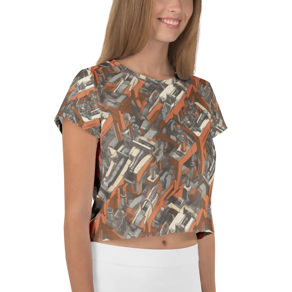 Foundry Flow on Crop Tee — Right